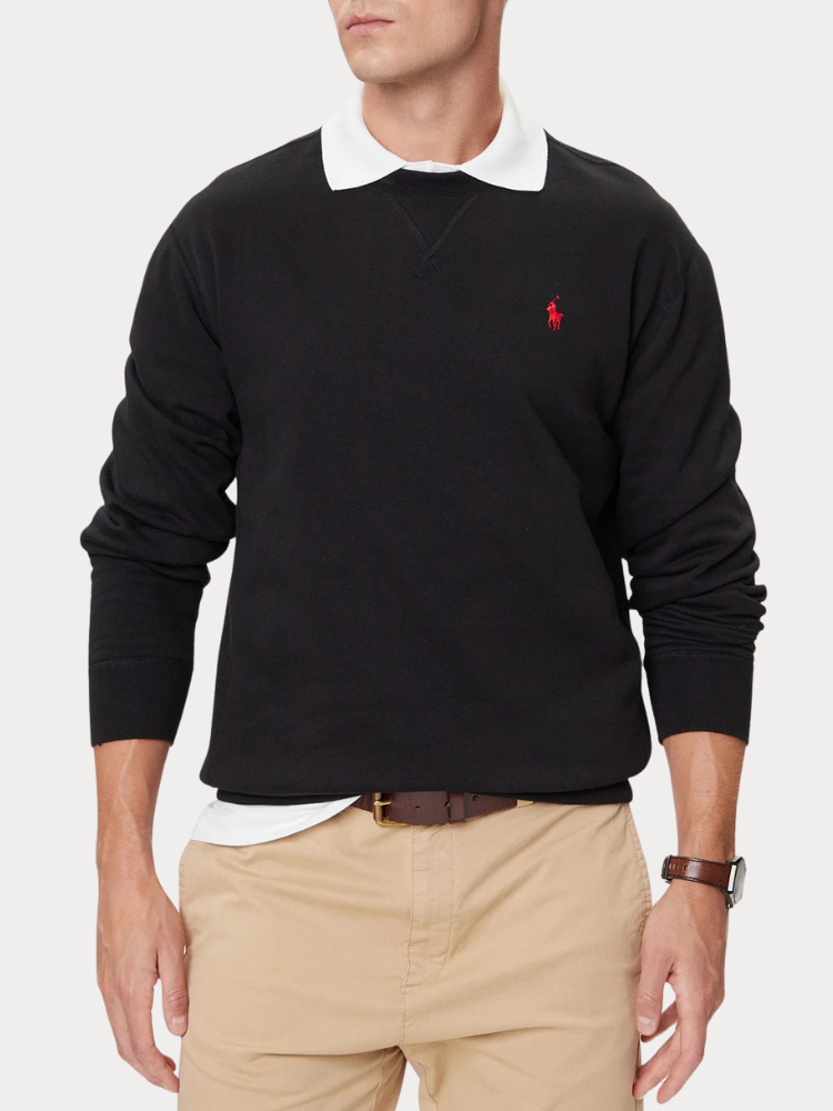 ΦΟΥΤΕΡ POLO RALPH LAUREN LSCNM2-LONG SLEEVE-SWEATSHIRT BLACK