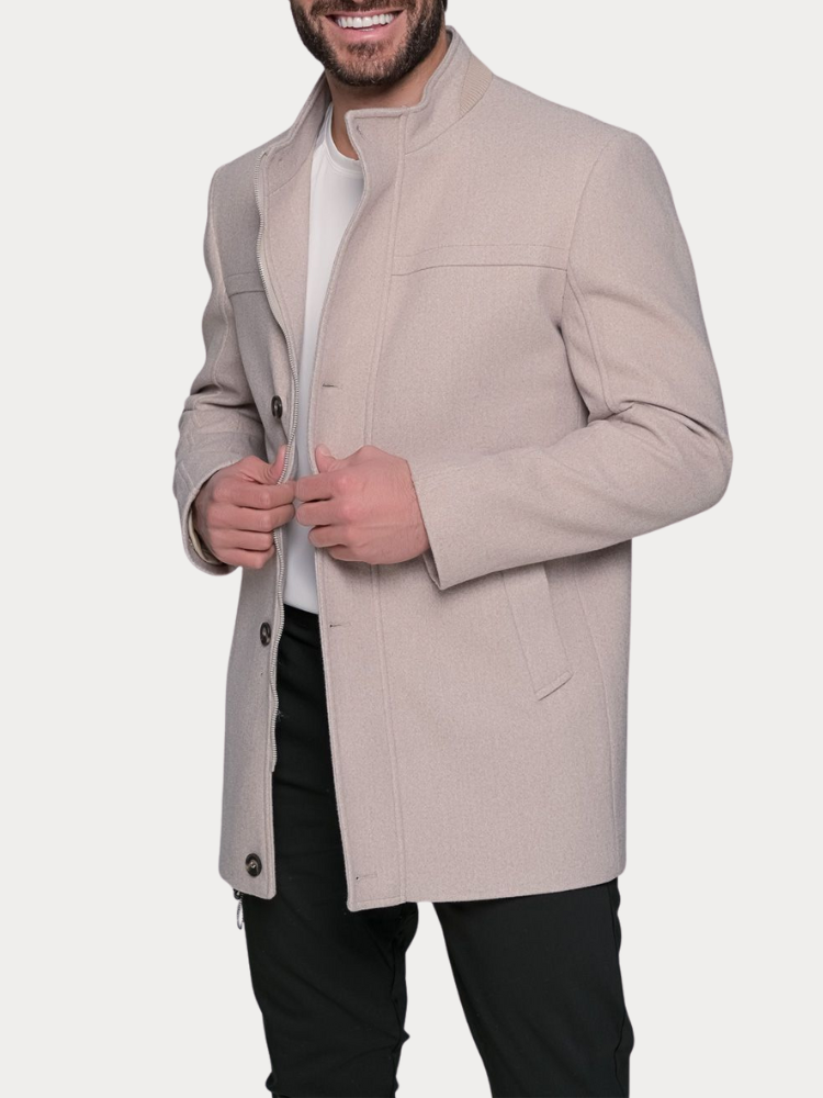 ΠΑΛΤΟ BERNANDO BEN TAILOR-ΜΠΕΖ