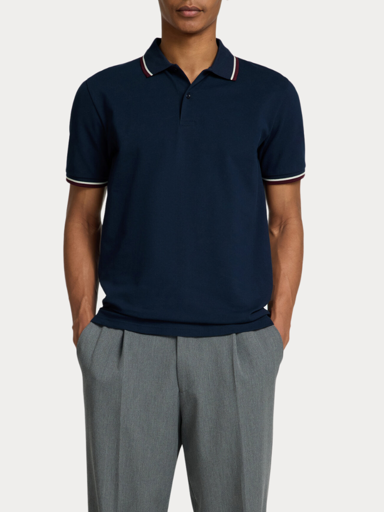 ΠΟΛΟ SELECTED SLHSLIM-ATLAS SPORT SS SKYCAPTAIN