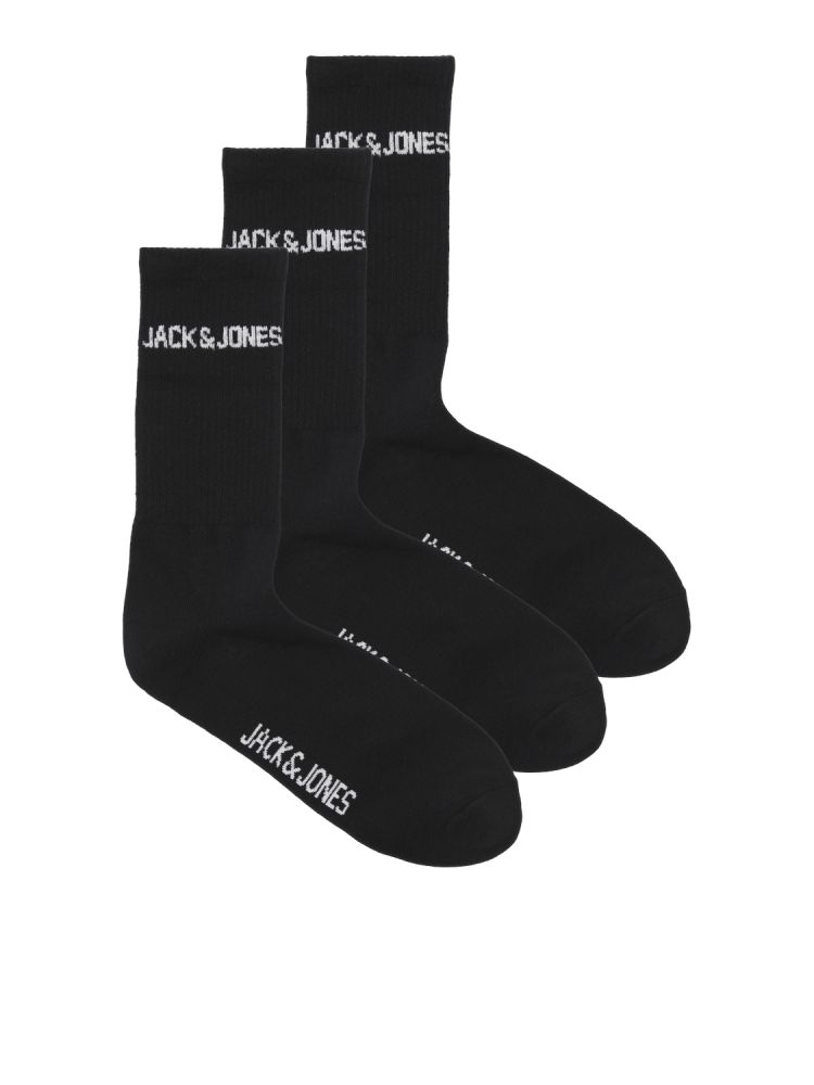 ΚΑΛΤΣΕΣ 3TEM. JACK & JONES JACMELVIN TENNIS SOCK BLACK
