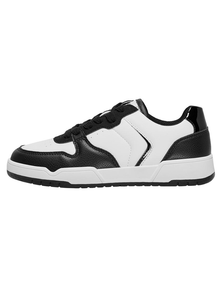 SNEAKER ONLY SWIFT-1 PU LOW CUT WHITE/W BLACK