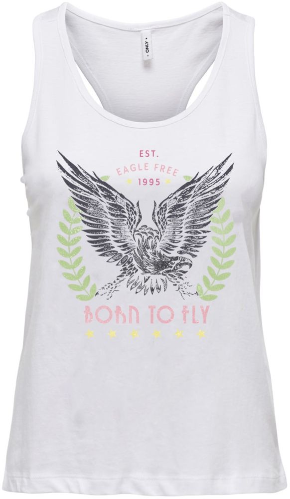TANK TOP ONLY HENNY LIFE REG S/L BOX JRS BRIGHT WHITE/EAGLE