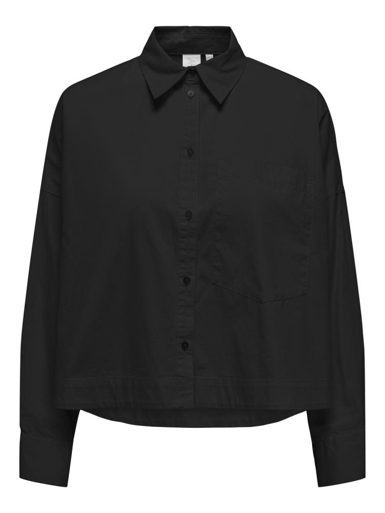 ΠΟΥΚΑΜΙΣΟ ONLY CARRIE LS SHIRT WVN BLACK