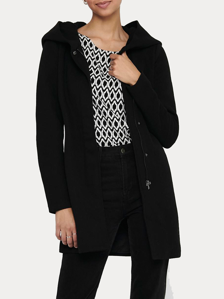 ΠΑΛΤΟ ONLY SEDONA LIGHT COAT BLACK