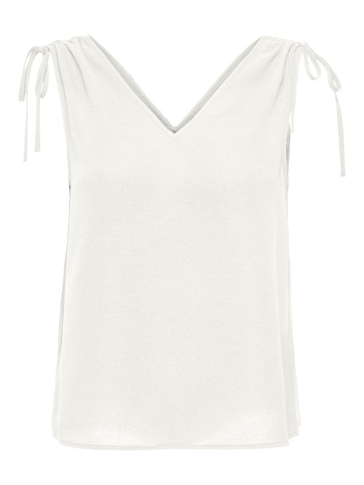 TOP ONLY NOVA LIFE VIS S/L RUCHING SOLID CLOUD DANCER