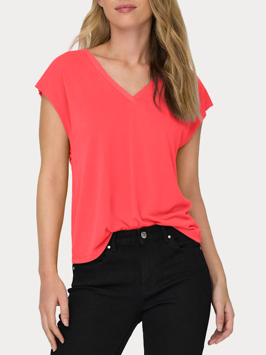 TOP ONLY FREE LIFE S/S MODAL STITCH JRS DUBARRY