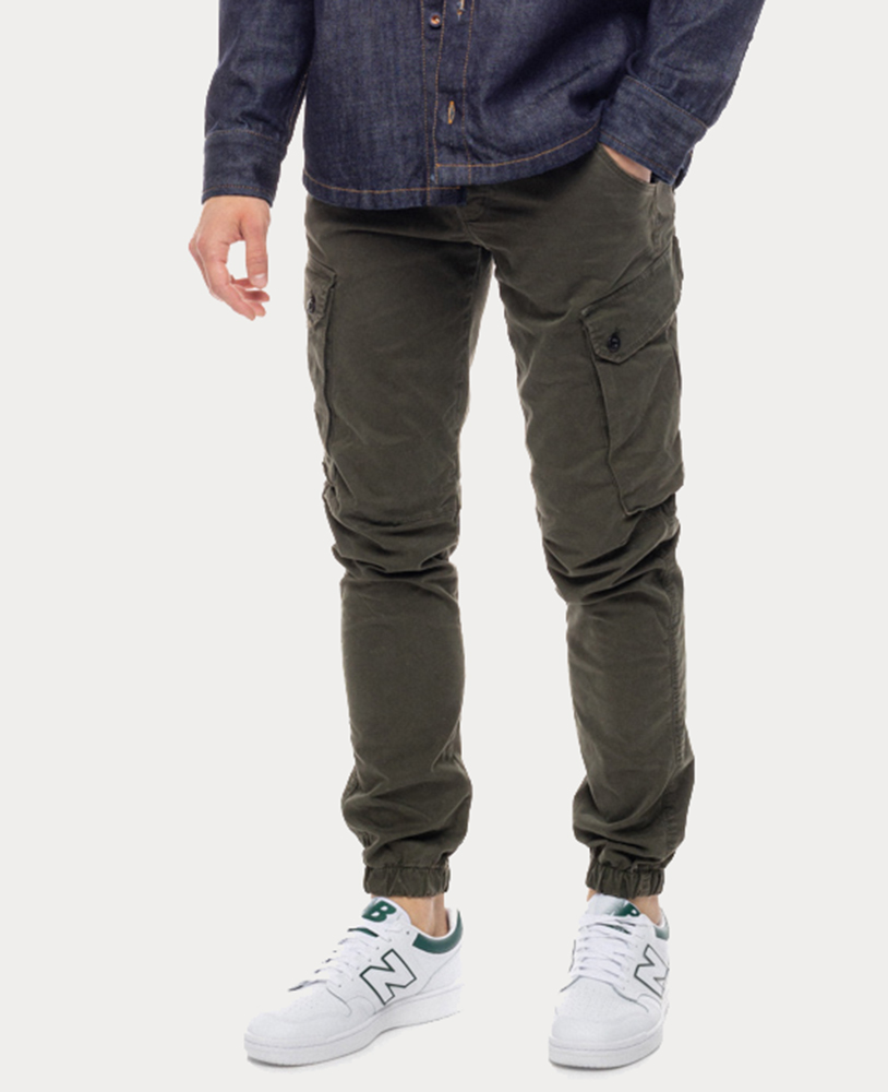 CARGO COVER JEANS NEW ARMY KHAKI