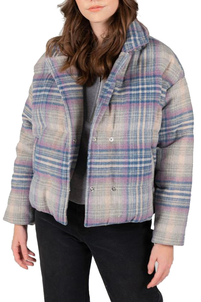 JACKET 24 COLOURS CHECKED PINK BLUE