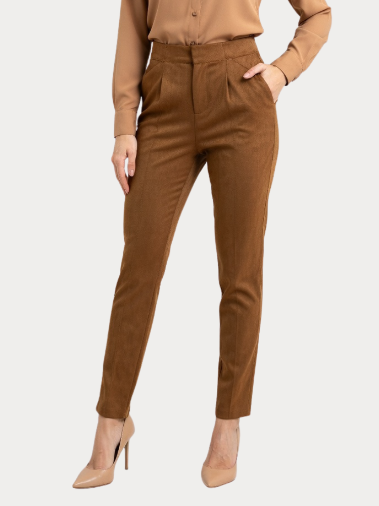 ΠΑΝΤΕΛΟΝΙ ONLY CINDY FAUX SUEDE LEGGING BROWN