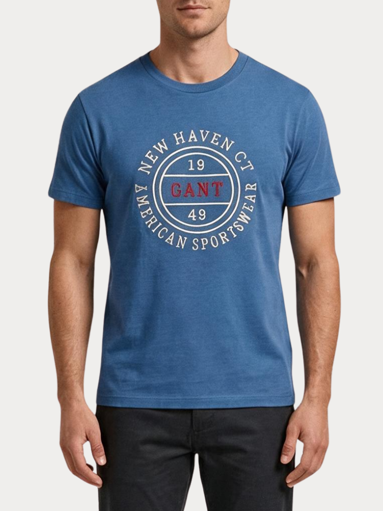 T-SHIRT GANT 2003403-442 BLUE