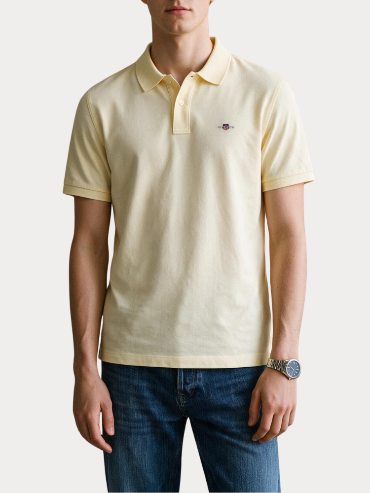 ΠΟΛΟ GANT VANILLA YELLOW