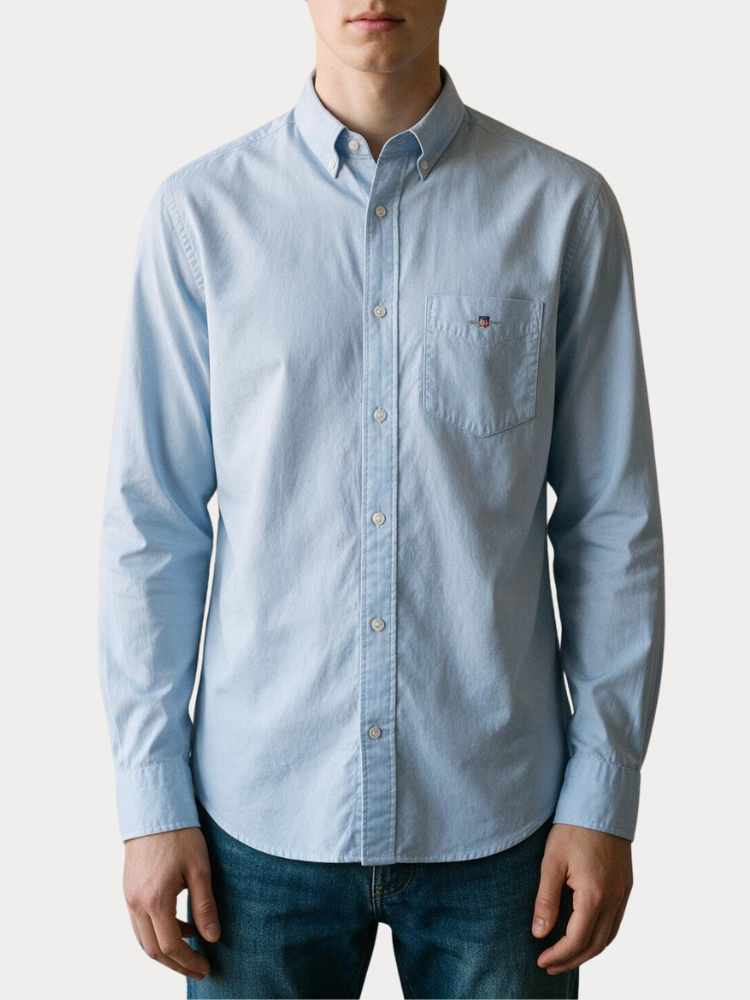 ΠΟΥΚΑΜΙΣΟ GANT LIGHT BLUE