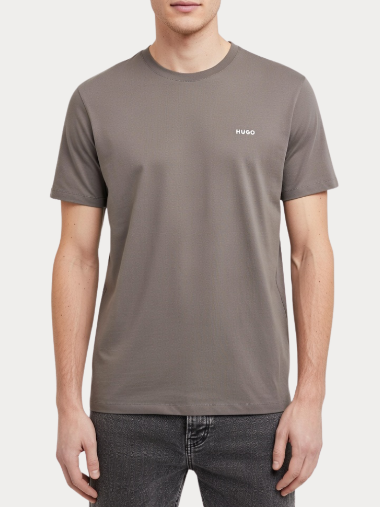 T-SHIRT HUGO DERO222 GREY