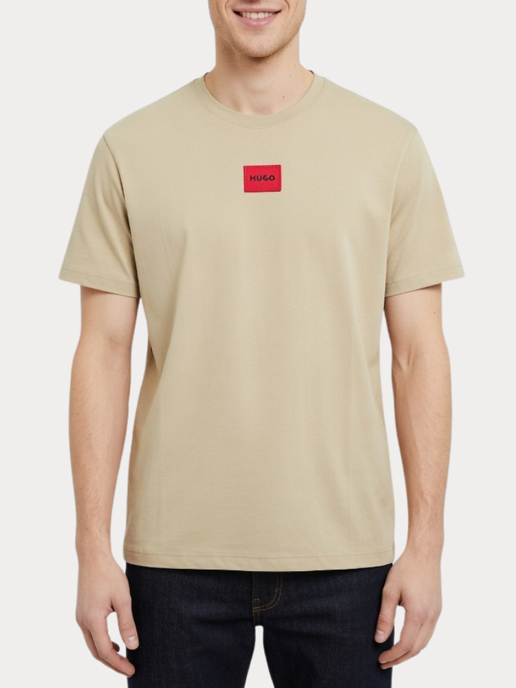 T-SHIRT HUGO DIRAGOLINO 212 BEIGE