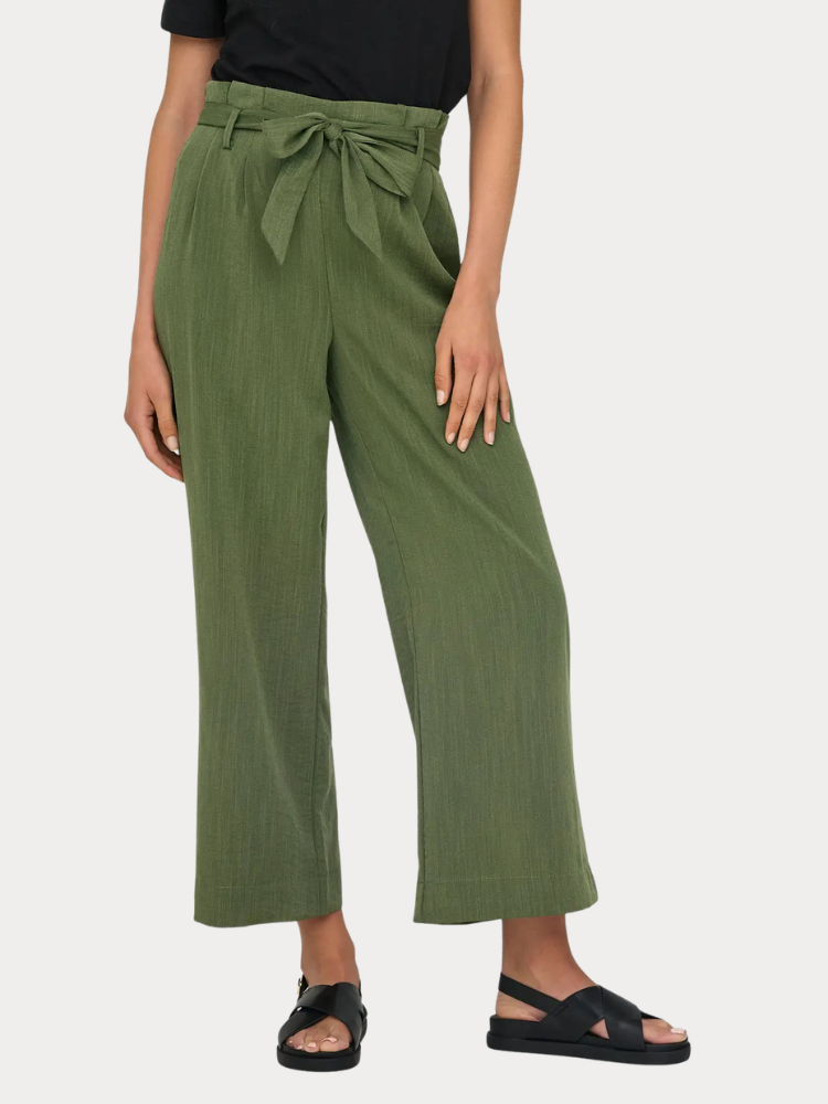 ΠΑΝΤΕΛΟΝΙ ONLY MARSA SOLID PAPERBAG PANT WVN KALAMATA