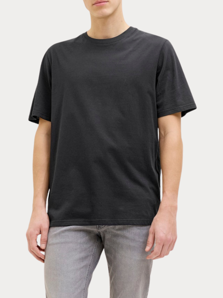T-SHIRT JACK & JONES JREBROCKY TEE SS CREW NECK BLACK