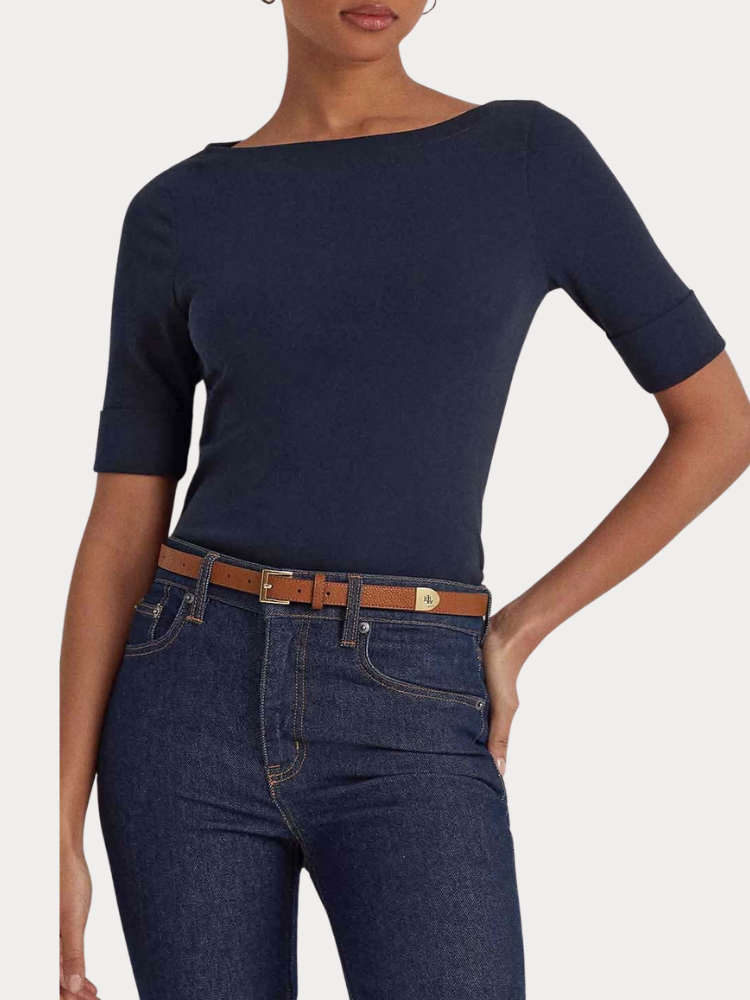 ΜΠΛΟΥΖΑ RALPH LAUREN 3/4 NAVY