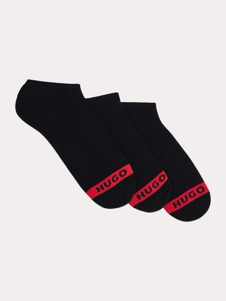 ΚΑΛΤΣΕΣ 3ΤΕΜ. HUGO 3PL PLUSH BLACK