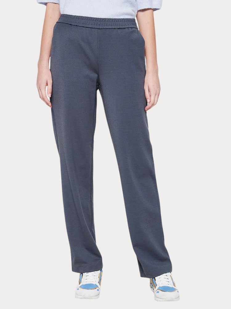 ΠΑΝΤΕΛΟΝΙ VERO MODA VMMINEA MR STRAIGHT PANT LT OMBRE BLUE GREY