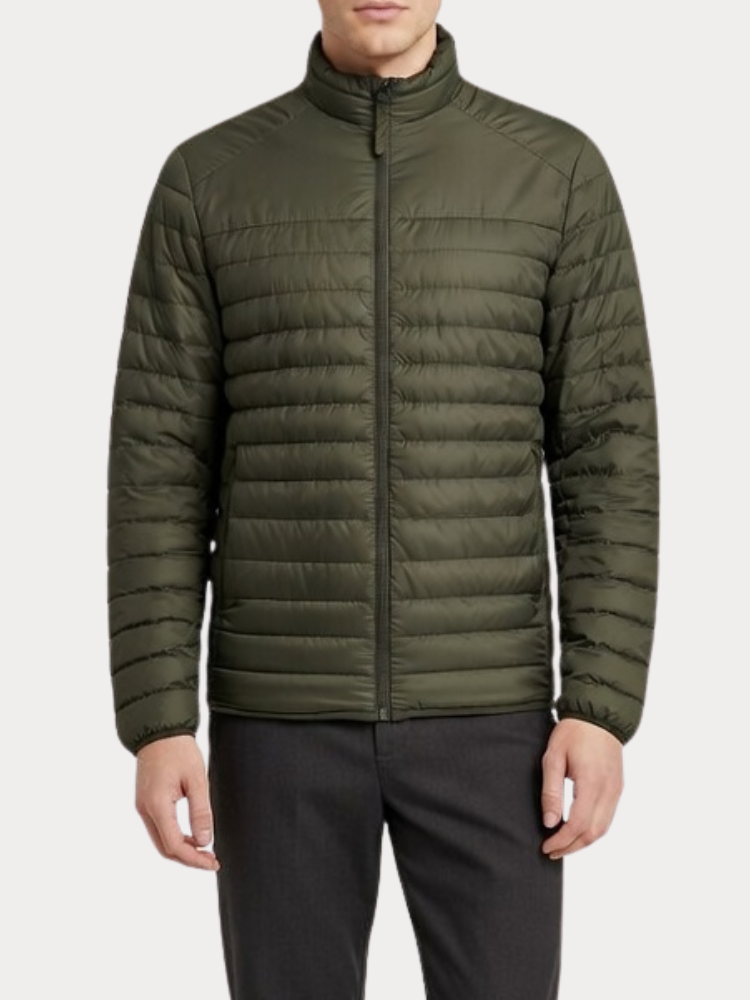 PUFFER JACKET JACK & JONES JWHUNO LIGHTWEIGHT OLIVE