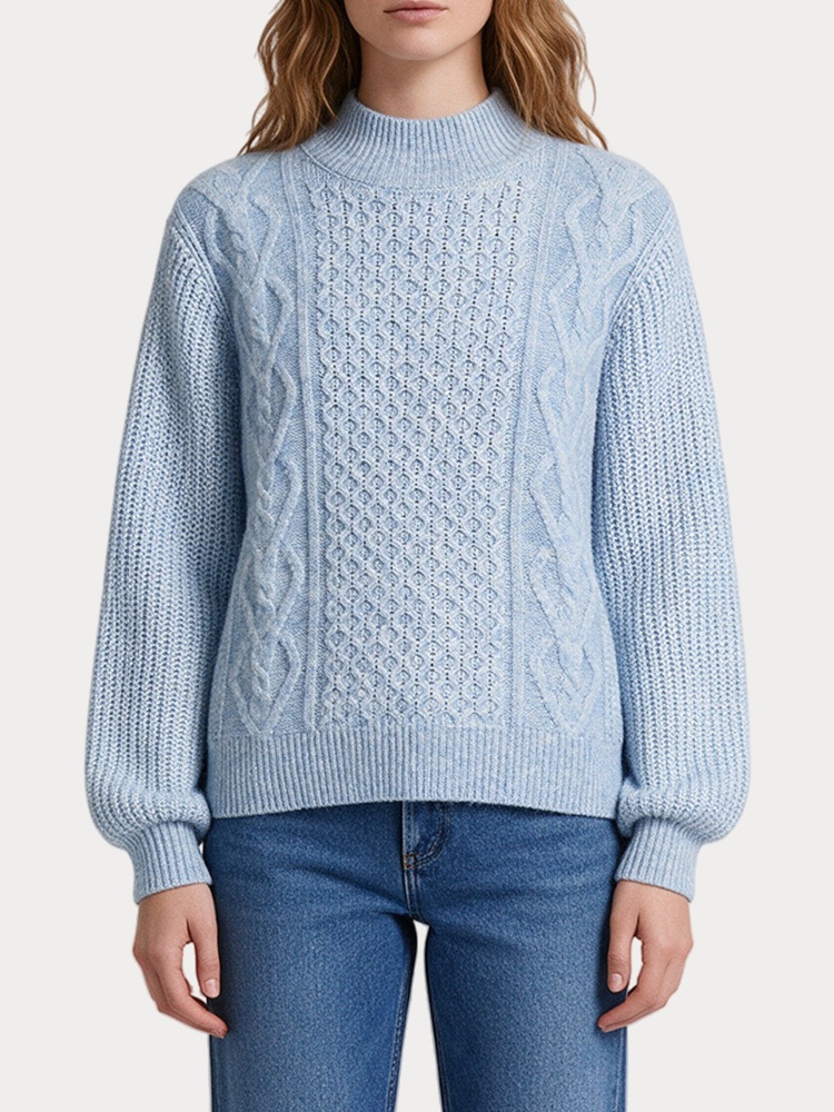 ΠΛΕΚΤΟ VERO MODA BABY BLUE