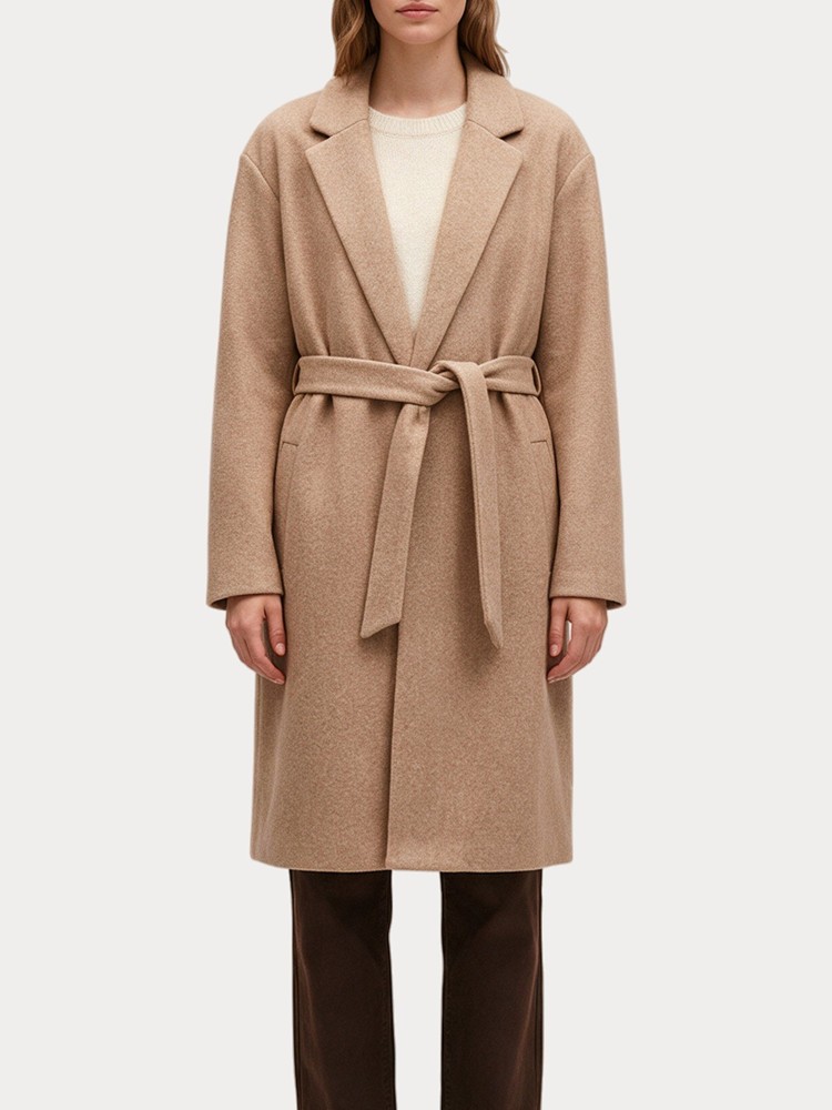 ΠΑΛΤΟ ONLY LIGHT BROWN