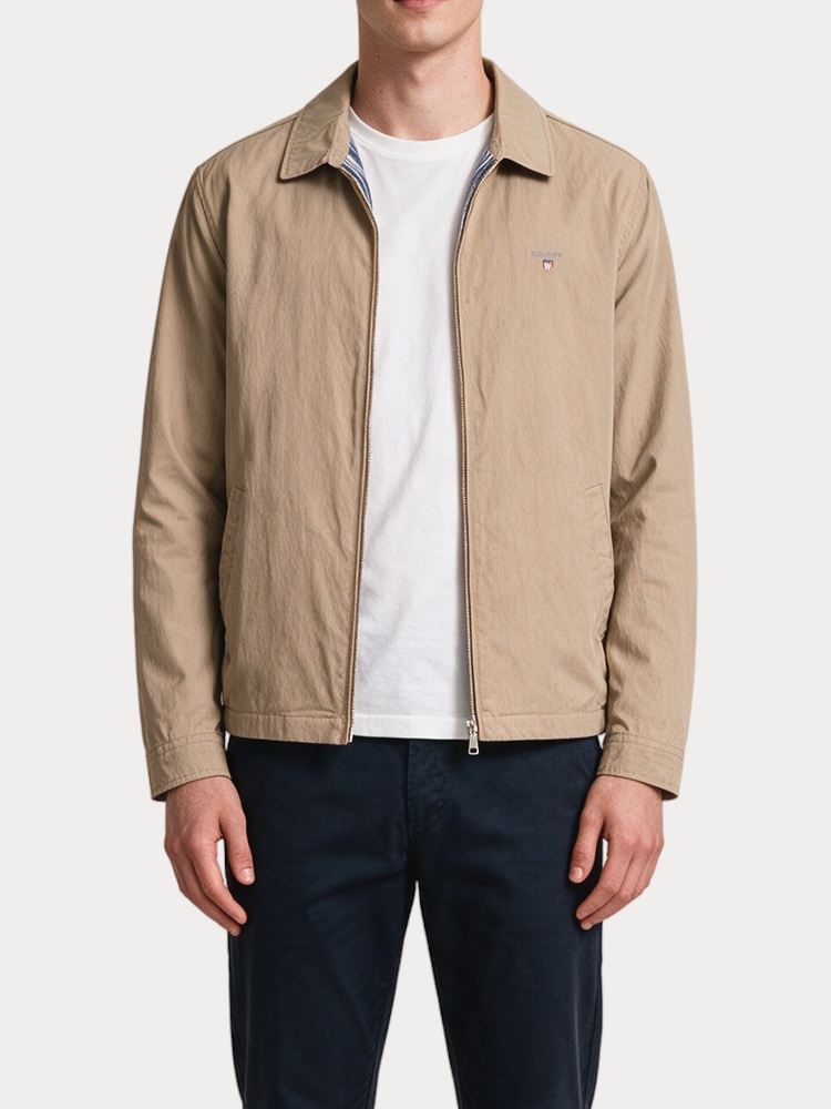 JACKET GANT ΜΠΕΖ