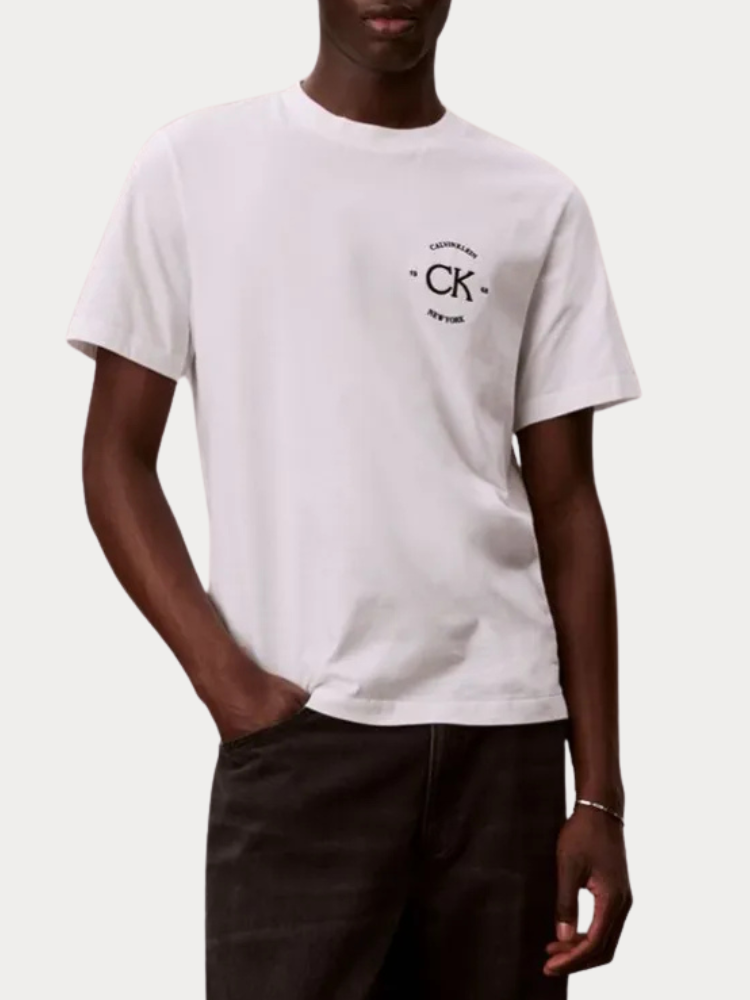 T-SHIRT CALVIN KLEIN LOGO WHITE CALVIN KLEIN