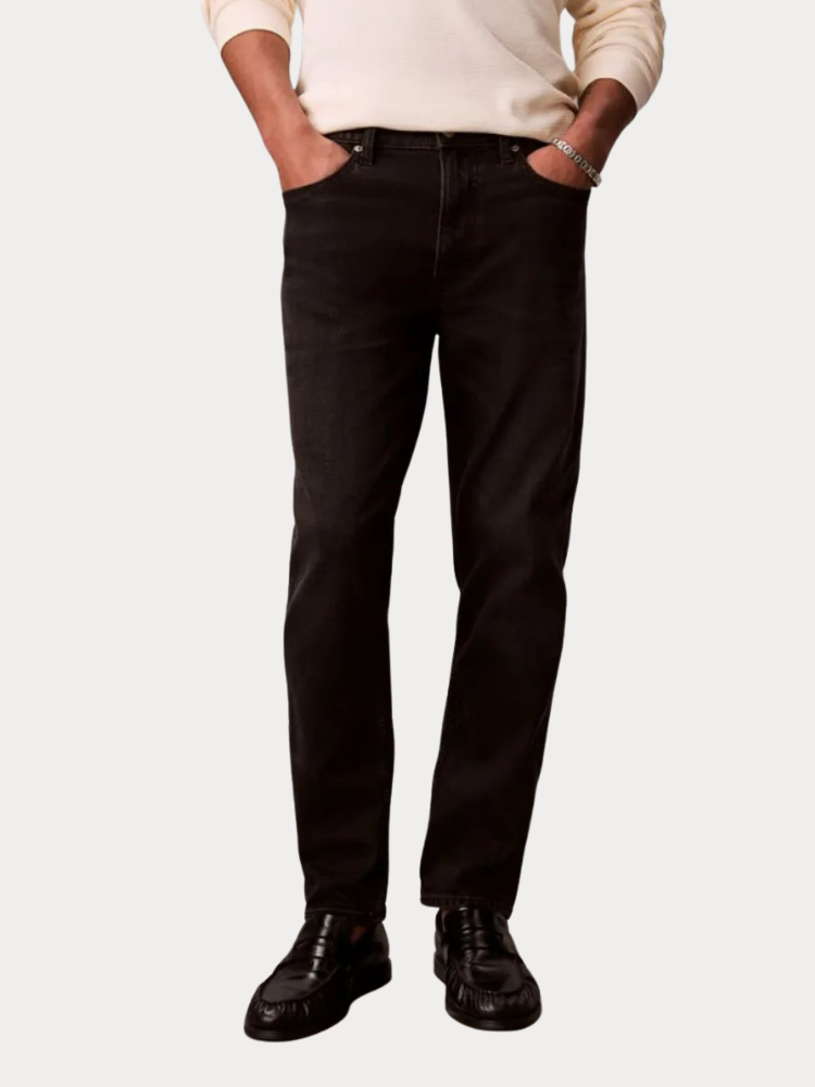 ΤΖΙΝ CALVIN KLEIN TAPERED FIT AVERY BLACK STONE CALVIN KLEIN