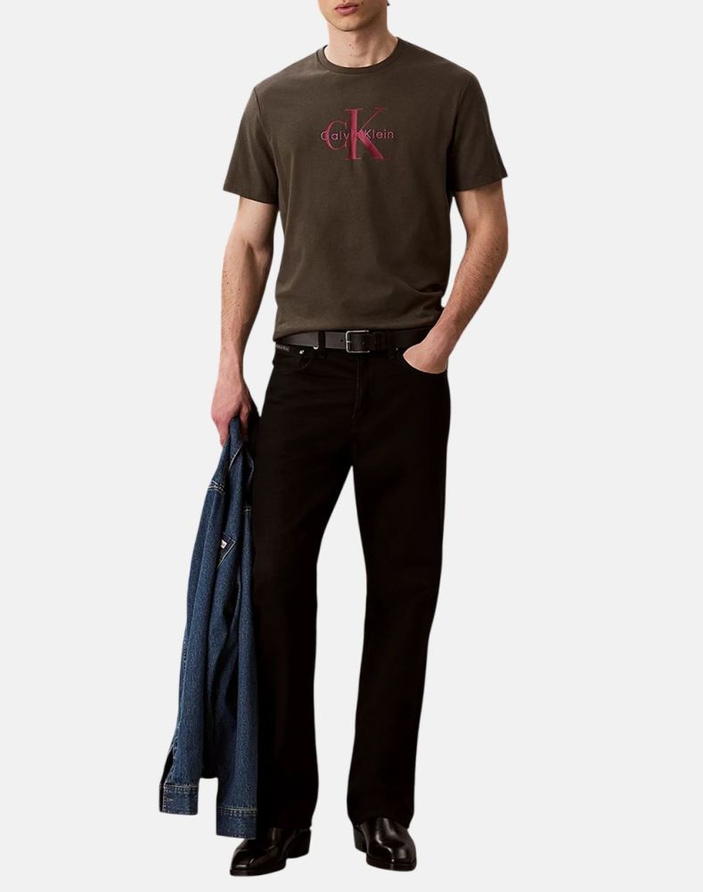 T-SHIRT CALVIN KLEIN HERO MONOLOGO BELUGA CALVIN KLEIN φωτογραφία