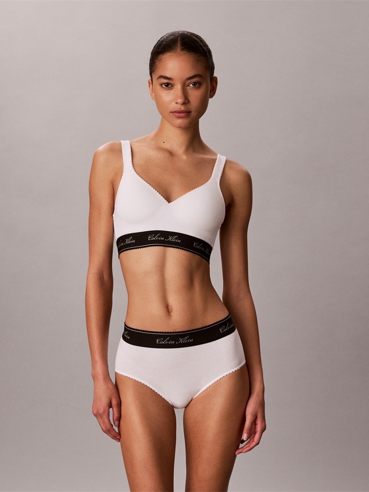 CALVIN KLEIN ΣΟΥΤΙΕΝ CALVIN KLEIN LV00QF9071-100 LIFT BRALETTE WHITE CALVIN KLEIN - 3