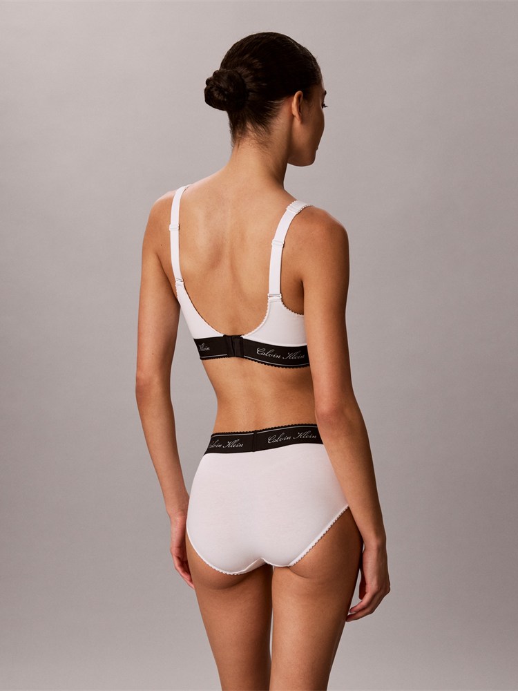 CALVIN KLEIN ΣΟΥΤΙΕΝ CALVIN KLEIN LV00QF9071-100 LIFT BRALETTE WHITE CALVIN KLEIN - 5