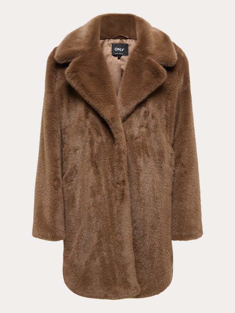 ΓΟΥΝΑ ONLY ONLTATUM FUR JACKET OTW CARAFE ONLY