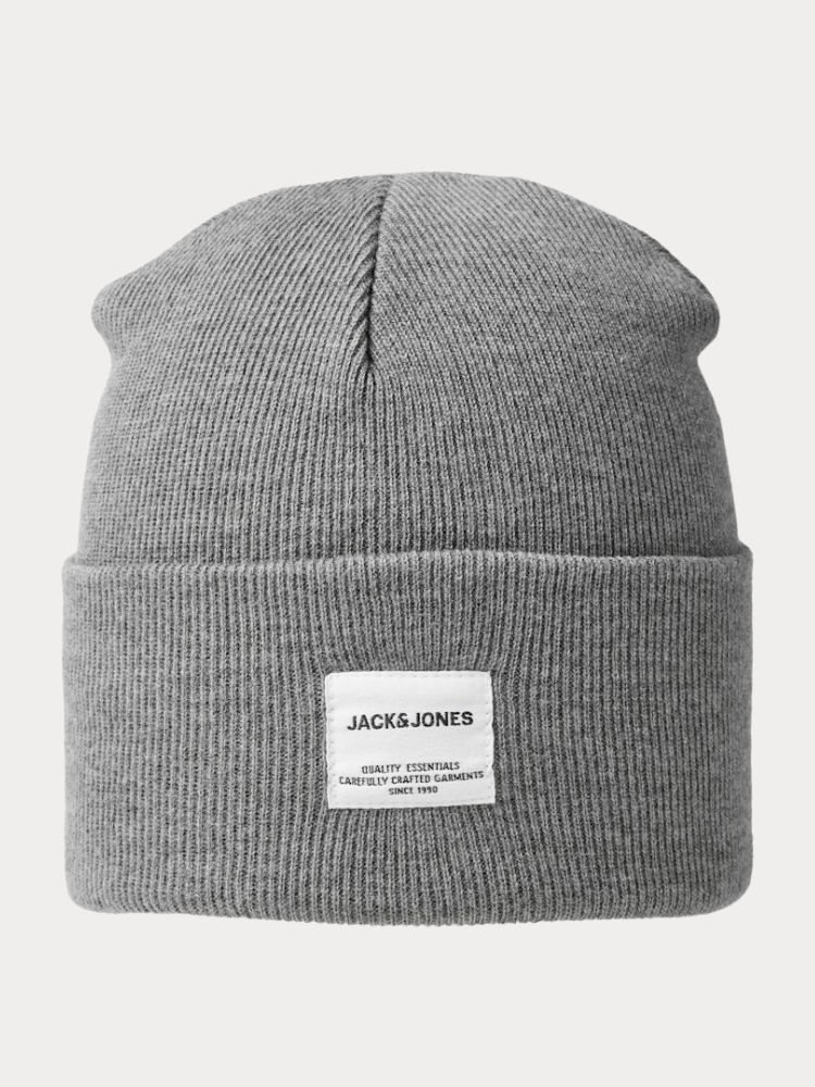 ΣΚΟΥΦΟΣ JACK & JONES JACLONG KNIT BEANIE SN GREY JACK&JONES