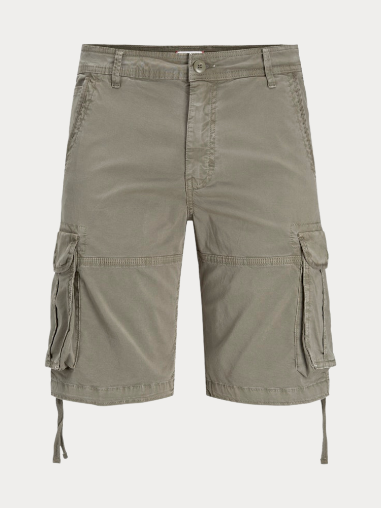 SHORTS JACK & JONES PLUS JPSTZEUS JJCARGO SHORTS AMA SN PS GREEN JACK&JONES