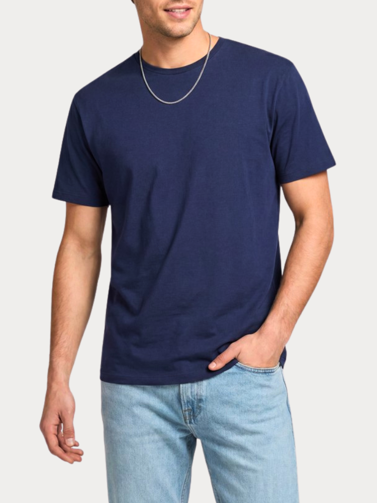 T-SHIRT JACK&JONES JREBCREST TEE SS NOOS NAVY BLAZER JACK&JONES