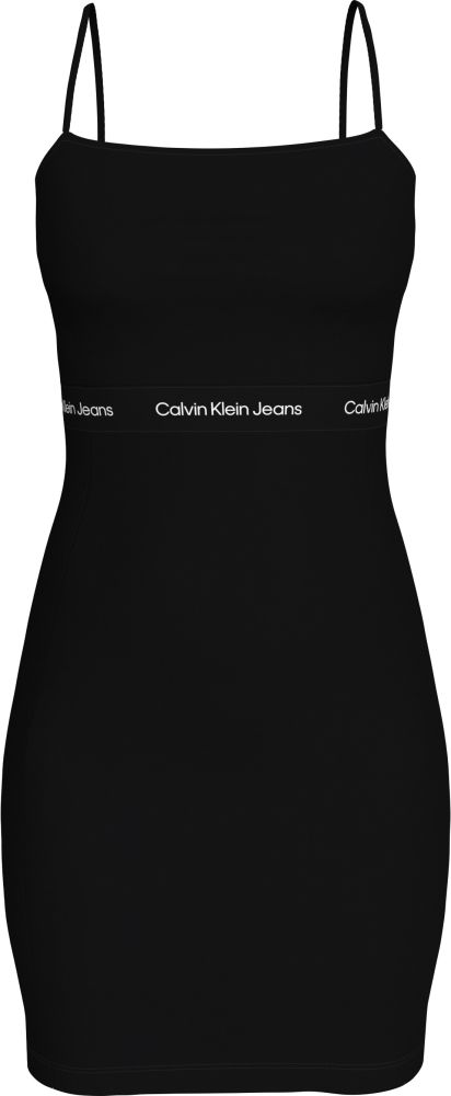 ΦΟΡΕΜΑ CALVIN KLEIN LOGO TAPE STRAPPY CK BLACK CALVIN KLEIN φωτογραφία