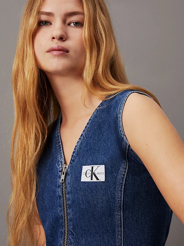 ΤΖΙΝ ΦΟΡΕΜΑ CALVIN KLEIN DENIM MEDIUM BLUE CALVIN KLEIN φωτογραφία