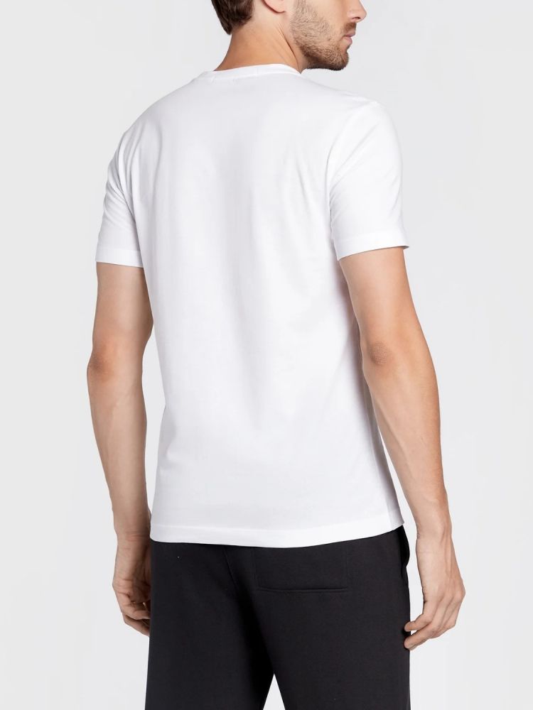 T-SHIRT CALVIN KLEIN MONOGRAM POCKET BRIGHT WHITE CALVIN KLEIN φωτογραφία