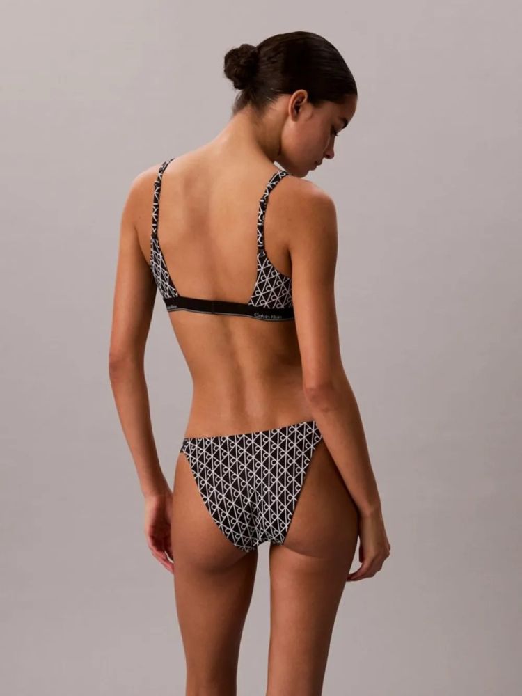 BIKINI CALVIN KLEIN BLACK WHITE CALVIN KLEIN φωτογραφία