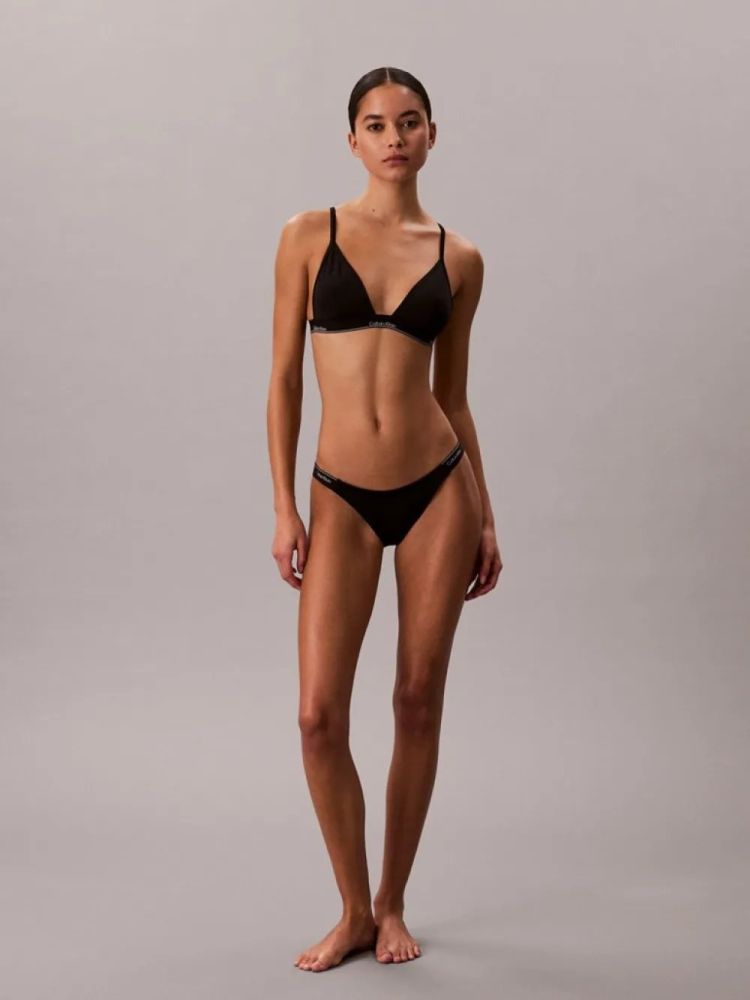 ΜΑΓΙΟ TOP CALVIN KLEIN TRIANGLE BLACK CALVIN KLEIN φωτογραφία