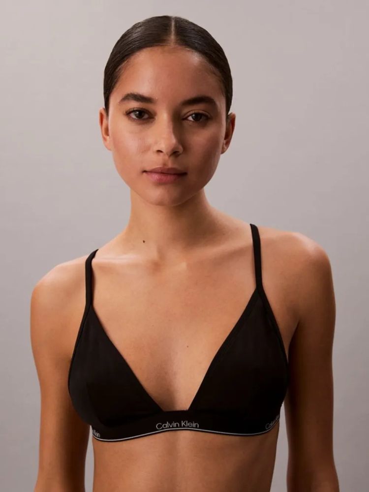 ΜΑΓΙΟ TOP CALVIN KLEIN TRIANGLE BLACK CALVIN KLEIN φωτογραφία