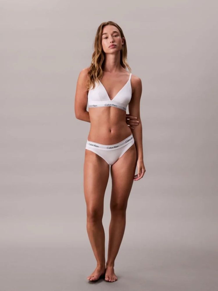 ΕΣΩΡΟΥΧΟ BIKINI CALVIN KLEIN SEAMLESS WHITE CALVIN KLEIN φωτογραφία