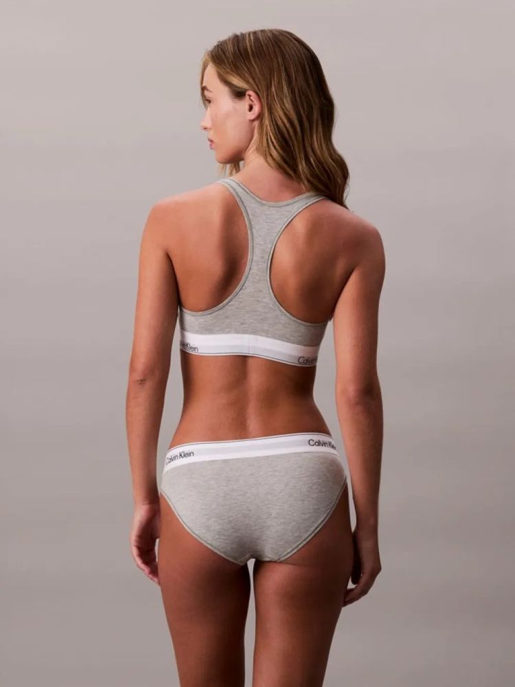 ΕΣΩΡΟΥΧΟ BIKINI CALVIN KLEIN SEAMLESS GREY HEATHER CALVIN KLEIN φωτογραφία
