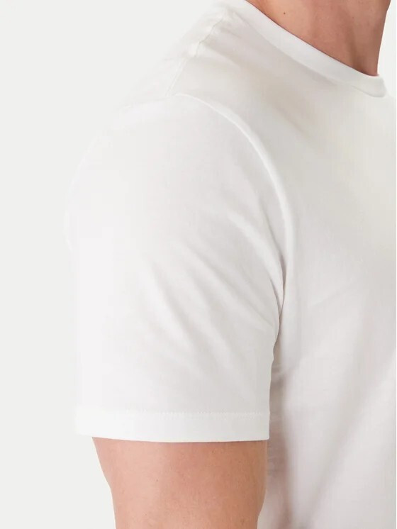 T-SHIRT CALVIN KLEIN MONOGRAM WHITE CALVIN KLEIN φωτογραφία