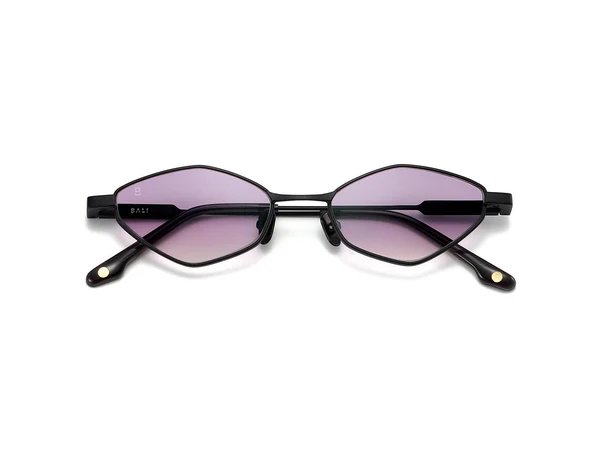 ΓΥΑΛΙΑ ΗΛΙΟΥ BALI ROXY METAL MATTE BLACK/PURPLE BALI φωτογραφία