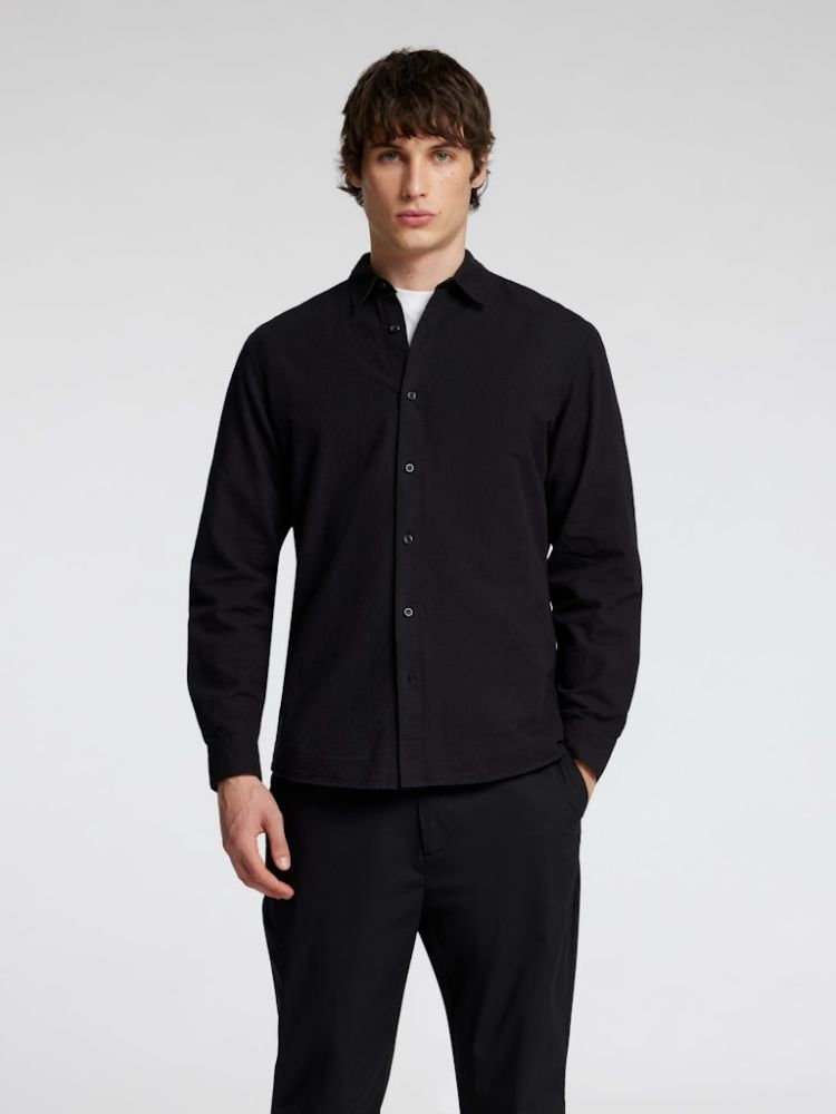 ΠΟΥΚΑΜΙΣΟ SELECTED SLHSLIM-SUN LS BLACK SELECTED φωτογραφία