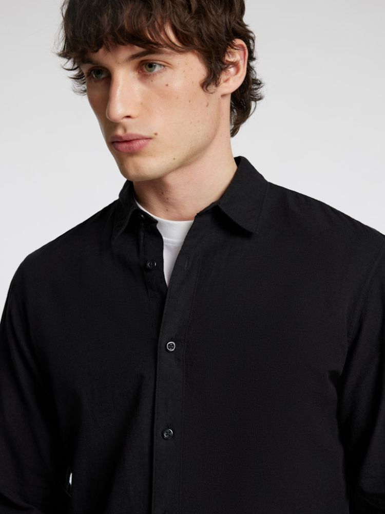 ΠΟΥΚΑΜΙΣΟ SELECTED SLHSLIM-SUN LS BLACK SELECTED φωτογραφία