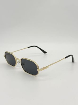 SUNGLASSES CV PARIS METAL GOLD / BLACK