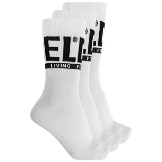 3PACK DIESEL SOCKS WHITE